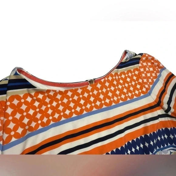 Eliza J  Printed Stripe Shift Dress Size 2 - Picture 8 of 13